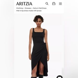 Wilfred Saturn Dress size large. Excellent used condition Bright coral/orange